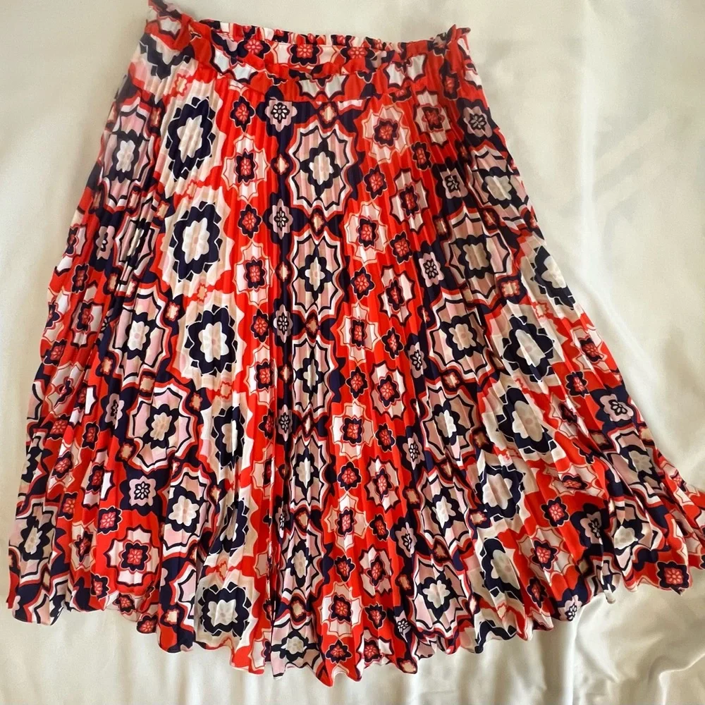 Maeve by Anthropologie - Valerie Pleated Midi Skirt - Women’s Size Large. NWT - Picture 4 of 8